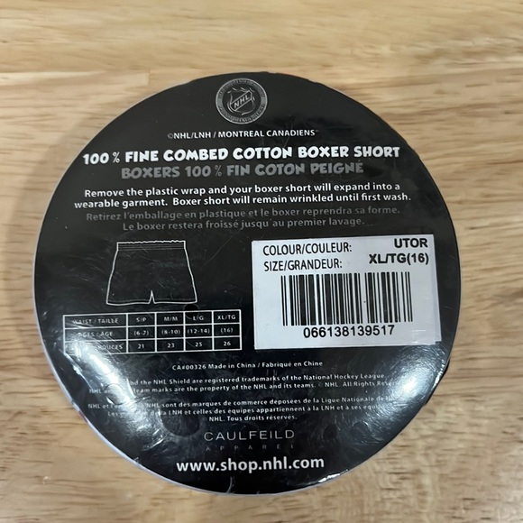 NHL | Montreal Canadiens Youth Boxer Shorts - Picture 2 of 3